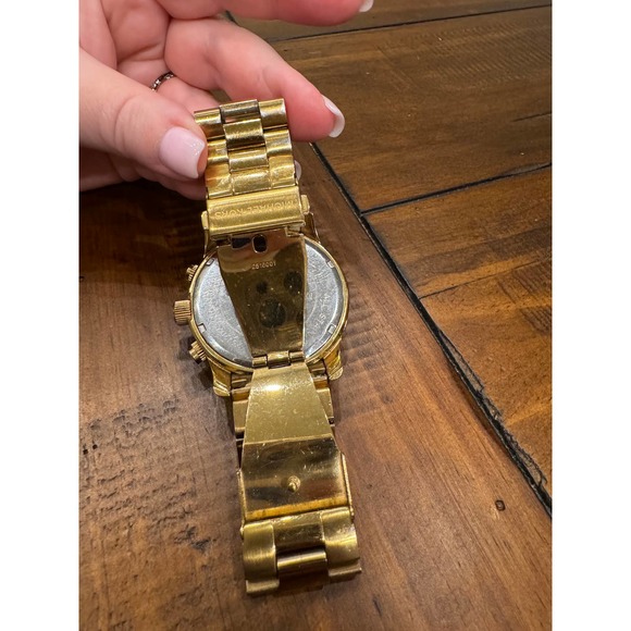 Michael Kors Gold Colored Stainless Steel Watch Model 8077 - Picture 3 of 9